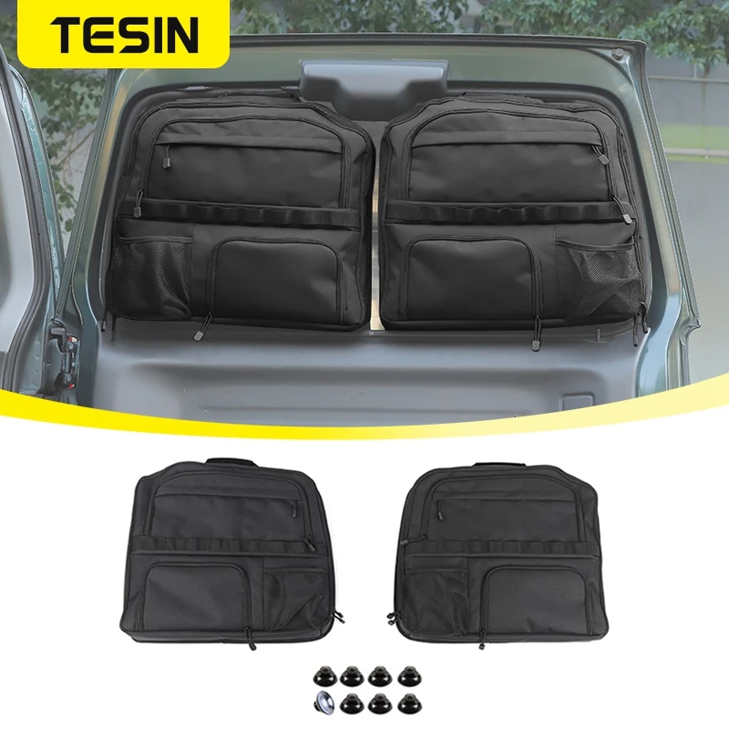 TESIN Car Rear Door Storage Bag Organizer Tool Kit Pocket For Suzuki Jimny - £140.83 GBP
