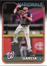 Luis Garcia 2024 Topps #657 Washington Nationals Baseball Card - $0.65