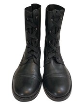 Ann Demeulemeester Black Leather Lace Up Boots IT 40 Italy w Box Dust Bags image 3