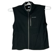 Columbia Men&#39;s Interchange Fleece Vest Size XL Black - £15.25 GBP