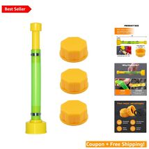 10'' Gas Can Spout Replacement + 3 Yellow Caps - Universal Fit for Fuel ... - $26.68
