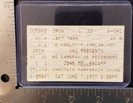 JOHN MELLENCAMP - VINTAGE JUNE 07, 1997 CONCERT TICKET STUB - $10.00