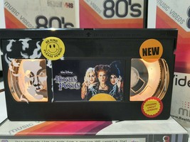 Hocus Pocus VHS Lamp With Airbrushed Artwork ,Top Quality!Amazing Gift  - £34.70 GBP