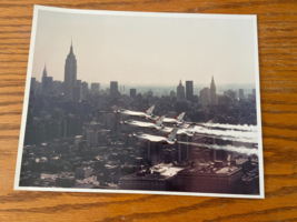 US AIR FORCE Jets Over City 8x10 Original Photo Print 1990&#39;s - £18.67 GBP