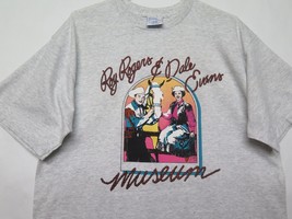 Roy Rogers Museum T Shirt Adult Sz L Dale Evans Cowboy Vintage 80s 90s USA Made - £55.31 GBP
