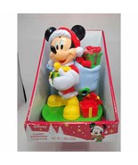 Disney Mickey Mouse Limited Edition Christmas Candy Dispenser Candy New - $18.53