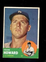 1963 Topps #123 Frank Howard Vg+ Dodgers *X72320 - £3.46 GBP