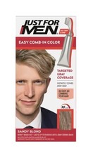 Just For Men Easy Comb-In Color, A-10 Sandy Blonde, Single Application - £8.75 GBP