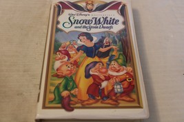 Snow White and the Seven Dwarfs (VHS, 1994) Disney Clam Shell Masterpiece - £15.66 GBP