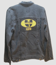 Wu-Tang Clan Forever Logo Hip Hop Black Rap Vintage 90s Music Denim Jack... - $172.81