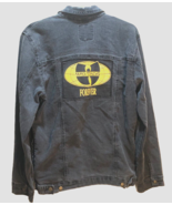 Wu-Tang Clan Forever Logo Hip Hop Black Rap Vintage 90s Music Denim Jack... - $172.81