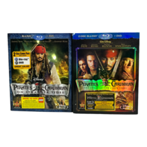 Pirates of the Caribbean:The Curse of the Black Pearl, On Stranger Tides Blu-Ray - £6.42 GBP