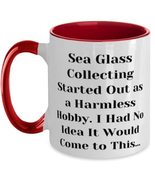 Motivational Sea Glass Collecting Gifts, Sea Glass Collecting Started Ou... - £15.31 GBP