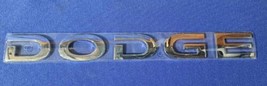 Dodge Nitro Caravan Dakota Chrome Dodge Nameplate Emblem Mopar Genuine Oem New - £59.36 GBP