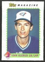 Toronto Blue Jays John Olerud 1990 Topps The Magazine Baseball Card # TM 14 nr m - £0.39 GBP