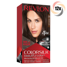 12x Packs Revlon Brown Black Permanent Colorsilk Beautiful Color Hair Dye | #20 - $56.58