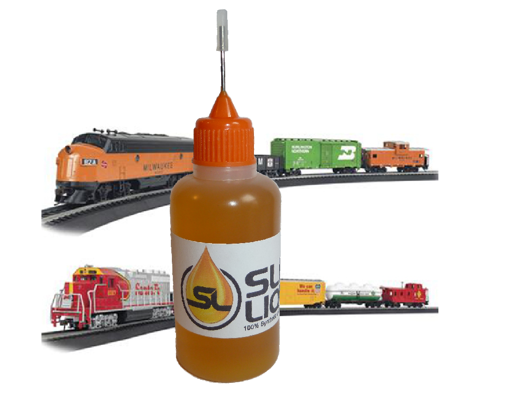Primary image for Slick Liquid Lube Bearings, BEST 100% Synthetic Oil for Menards or Any Trains