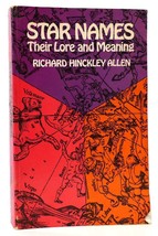 Richard H. Allen STAR NAMES Their Lore and Meaning - £38.39 GBP