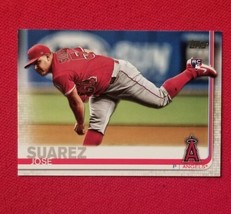 2019 Topps Update Jose Suarez Rookie Rc #US14 Los Angeles Angels Free Shipping - $1.64