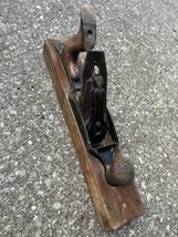 Vintage 15&quot; Transitional Fore Plane, Fulton Tool Co. 2&quot; Blade, Metal &amp; Wood - $64.34