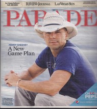 Kenny Chesney @ Parade Magazine August  2010 - £4.59 GBP