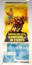 Hercules, Samson, ULYSSES-INSERT POSTER-1965-RARE Sword Vg - £75.11 GBP