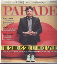 Mike Myers. Scott Turow. David Gergen @ Parade Magazine May  2010 - £4.77 GBP