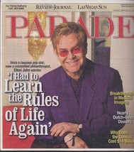 Elton John / Mitt Romney @ Parade Magazine Feb 2010 - £4.68 GBP