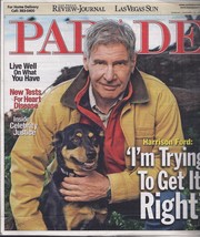 Harrison Ford  @ Parade Magazine Jan 2010 - £4.65 GBP
