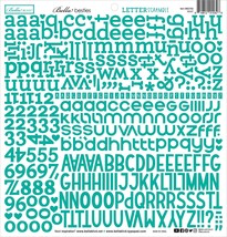 Bella Blvd Bella Besties Letter Scramble Alpha Stickers-Gulf BBSCS-2782 - £16.78 GBP