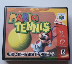 Mario Tennis CASE ONLY Nintendo 64 N64 Box BEST Quality Available - £11.77 GBP
