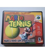 Mario Tennis CASE ONLY Nintendo 64 N64 Box BEST Quality Available - £11.77 GBP