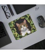 Cute Cat Desk Mouse Pad, Cat Lover Gift, Animal Themed Office Decor, Pet... - $19.64 CAD