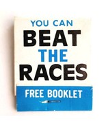 Beat The Horse Races Gambling Vintage Matchbook Order Form Matches Unstr... - $373.69 MXN