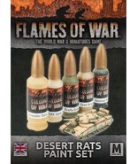 Flames of War The World War 2 Miniatures Game Desert Rats Paint Set - £14.51 GBP