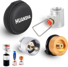 3-Piece Propane/Isobutane/Butane Refill Adapter Set - Camping Backpackin... - $24.87