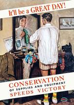 It&#39;ll Be A Great Day - Conservation - 1944 - World War II - Propaganda M... - £9.60 GBP