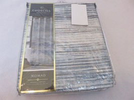 Croscill Nomad Fabric Shower Curtain Blue NIP - £21.09 GBP