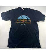 “Great Smoky Mountains” T-shirt Womens Small Black Short Sleeve Black Pu... - $6.80