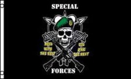 Special Forces - Mess with the Best - 3' x 5'  Polyester Flag - Banner Black - $17.00