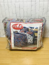 FULL SZ Coca Cola Complete Bedding Set Comforter Sheet Set Pillow Shams ... - £68.33 GBP