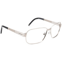 Montblanc Sunglasses Frame Only MB 332S 16V Silver Rectangular Metal Italy 60 mm - £220.53 GBP