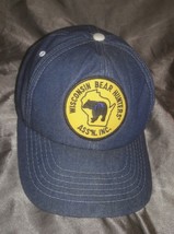 Wisconsin Bear Hunters Vintage SnapBack Hat cap free us shipping - $18.00