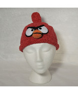 Grumpy Red Bird Hat for Children - Animal Hats - Small - $21.78 CAD