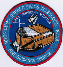 Human Space Flights STS-82 Discovery (22) USA Sensor Badge Embroidered Patch - £15.97 GBP+