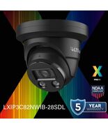 LXIP3C82NWIB-28SDL IP 8MP 98ft LED Color Deterrence Mic/Speaker Ai NDAA ... - $366.19