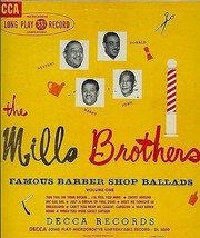 Decca LP #DL-5050 - Mills Brothers &quot;Famous Barber Shop Ballads&quot; Vol. 1 - £4.68 GBP