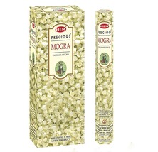 Hem Precious Mogra Incense Sticks Hand Rolled Fragrance Masala AGARBATTI Sticks - £14.70 GBP