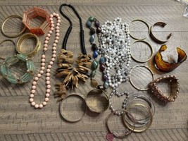 Estate Jewelry Junk Drawer Two Pounds Vintage Jewelry Mixed - £26.24 GBP