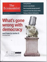 The Economist: What&#39;s gone wrong with democracy Mar  2014 - £8.61 GBP